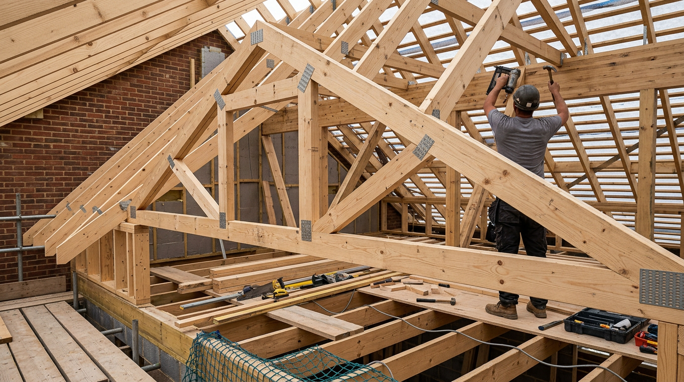 Carpentry services by Anglian Roofing Building Ltd