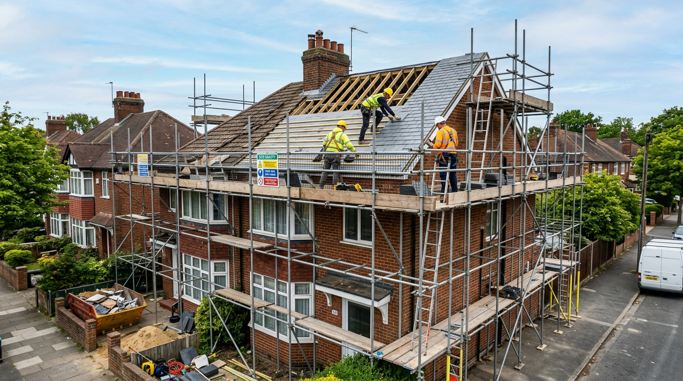 Natural slate & tile roofing specialists